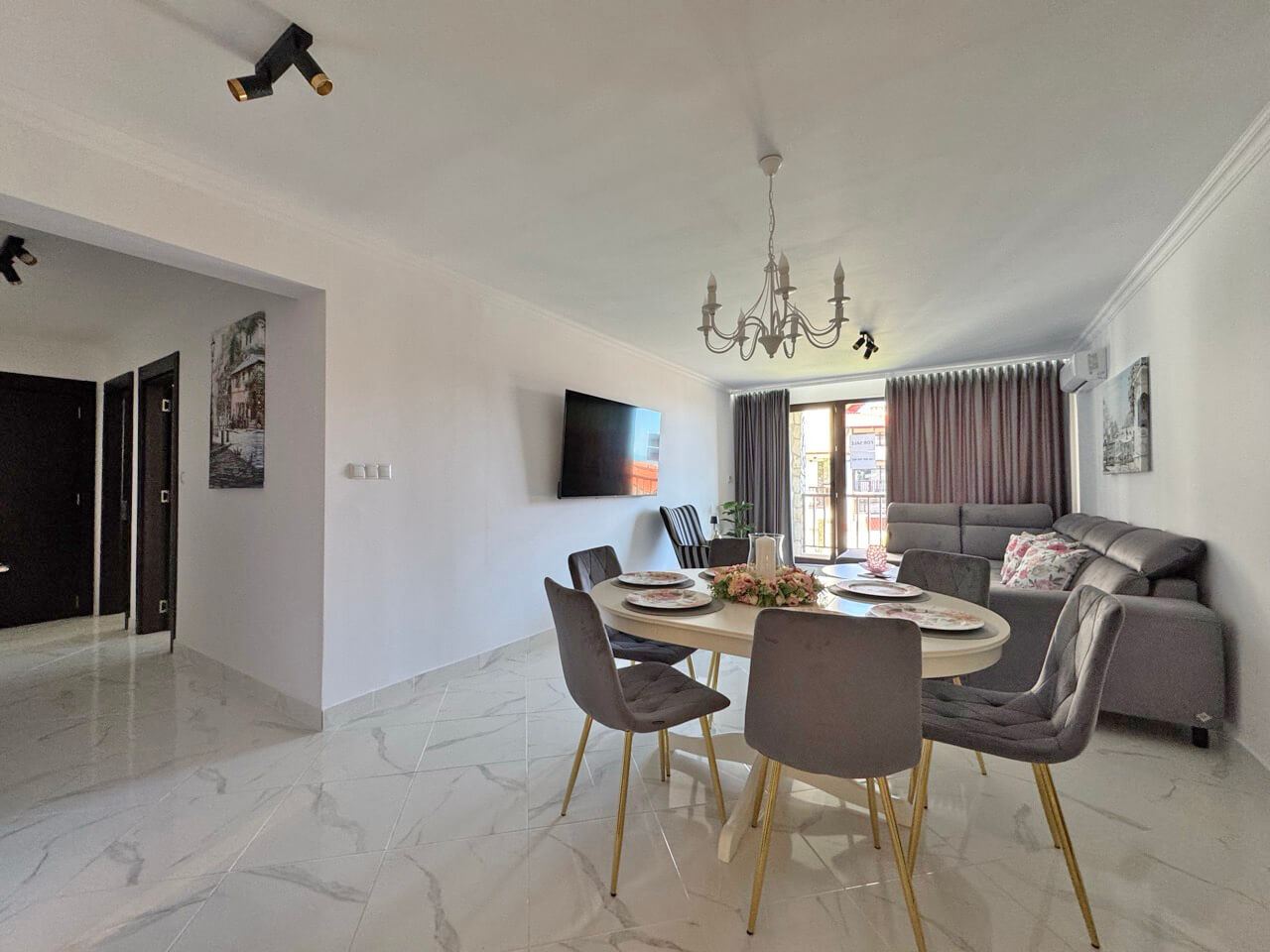Spacious apartment with two bedrooms in a modern complex in Sveti Vlas – comfort between the sea and the mountains