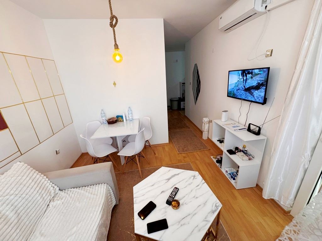 Stylish fully furnished two-bedroom apartment in Sunny Beach resort in a complex with excellent amenities