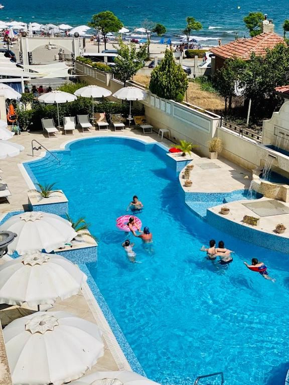 One-Bedroom Apartment on the First Line in Pomorie with Panoramic Sea View and Excellent Amenities