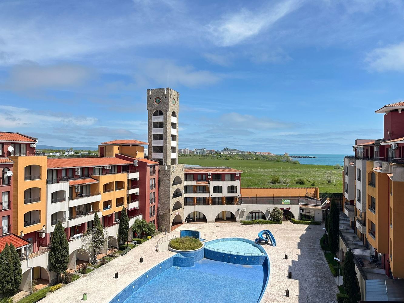 Apartment with One Bedroom on the First Line in Aheloy – Sea Atmosphere, Luxury Amenities and Ready Documents for the Deal