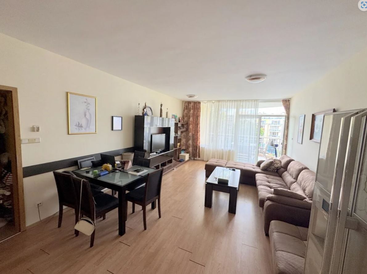 Spacious Two-Bedroom Apartment on the First Sea Line in Ravda – Panoramic Sea View and Prestigious Location