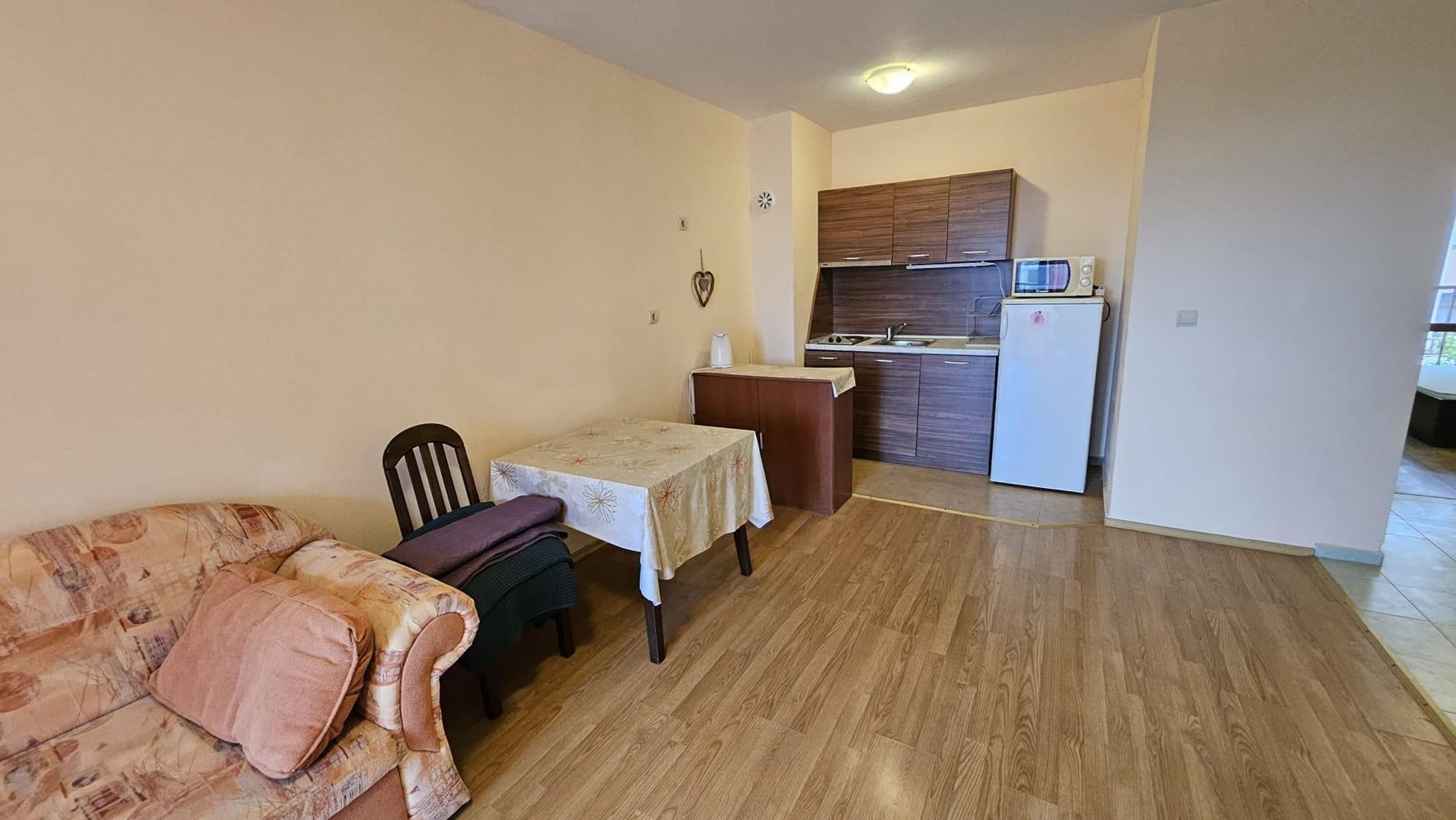 Spacious Two-Bedroom Apartment in Primorsko – Comfort, Tranquility and Low Maintenance Fee