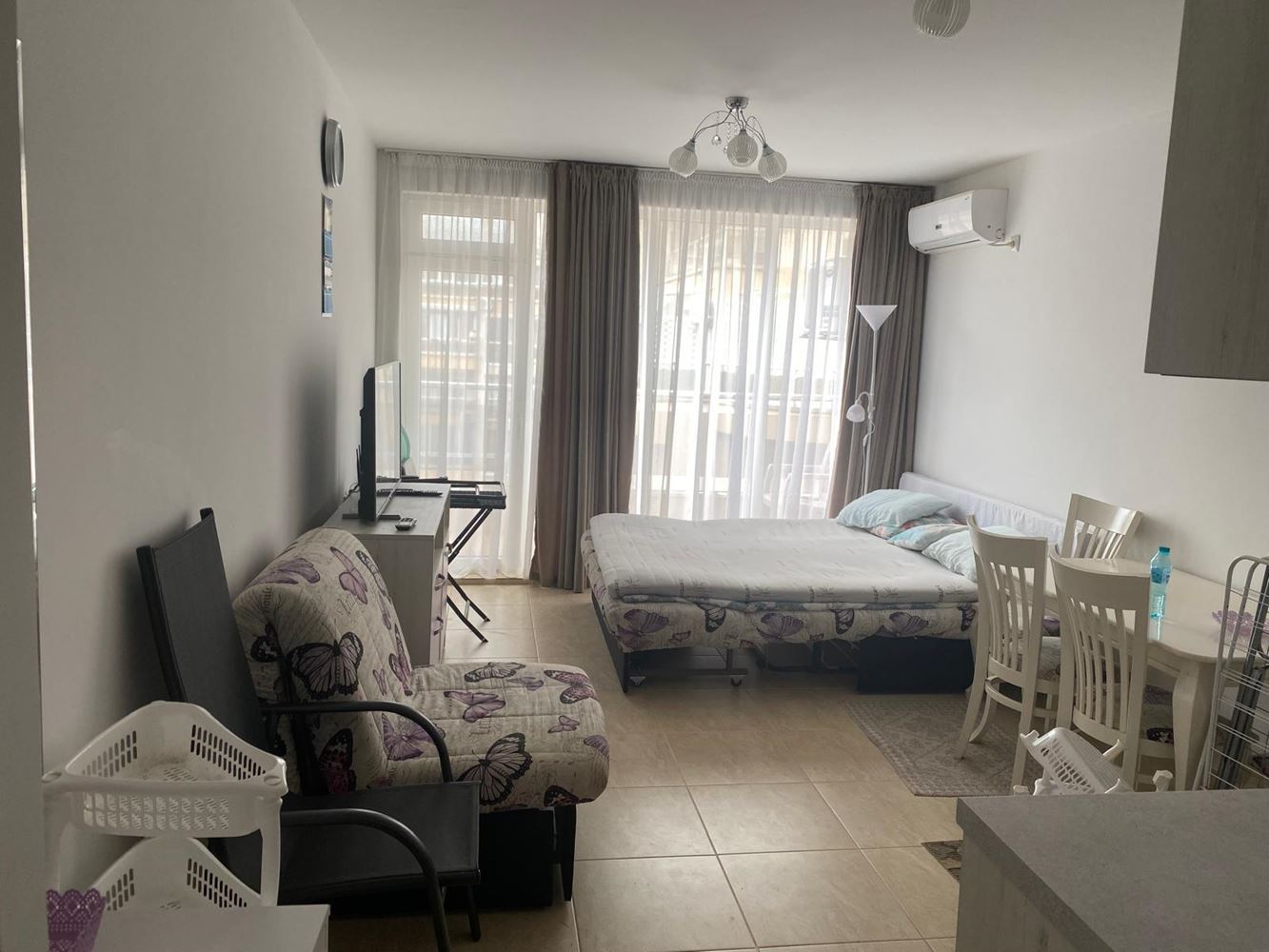 Stylishly Furnished Studio in Pomorie – Just 200 Metres from the Sea!