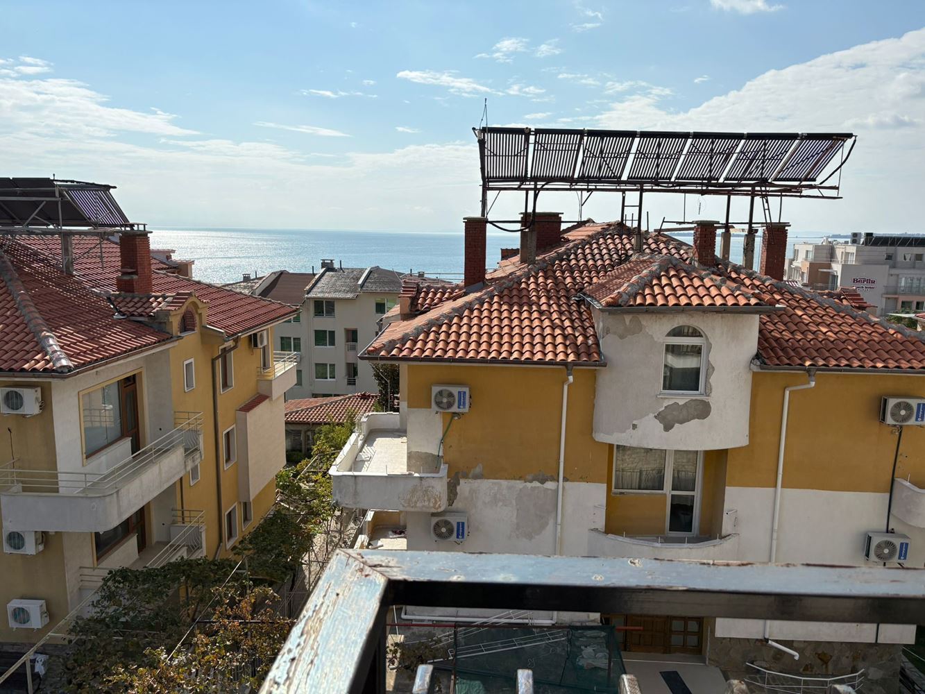 Three-room Apartment with Panoramic Sea View in Sveti Vlas – 200 m from the Beach