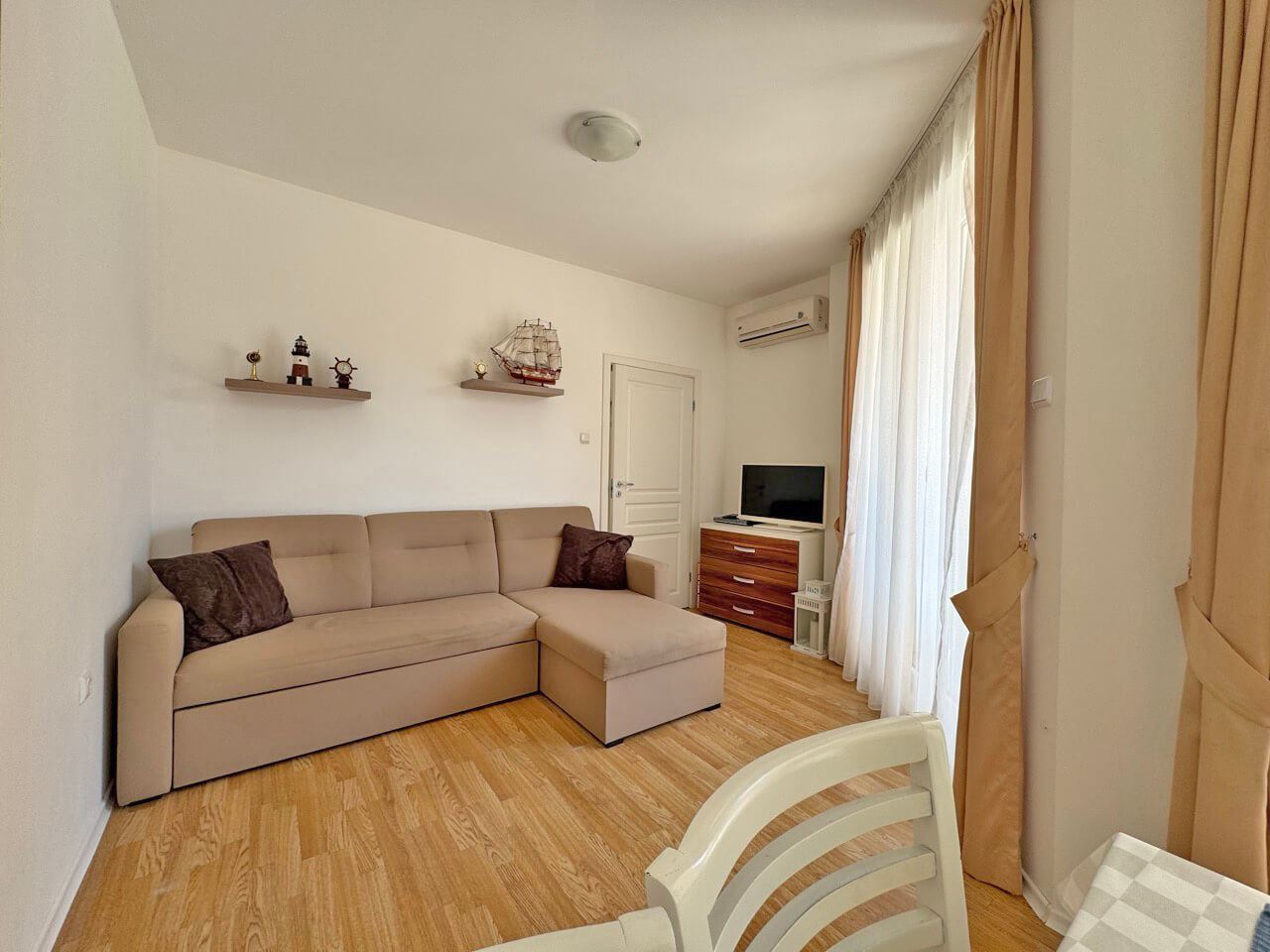Elegant One-Bedroom Apartment with Pool View in a Luxury Complex in Sunny Beach