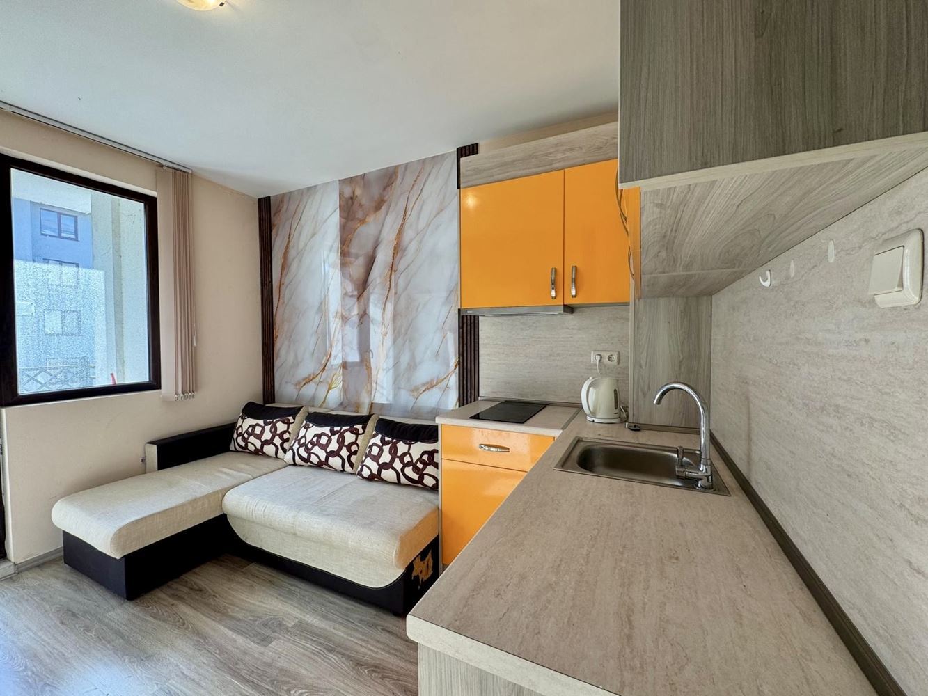 Furnished Studio – Practical Seaside Property in Nessebar, Ready to Move In
