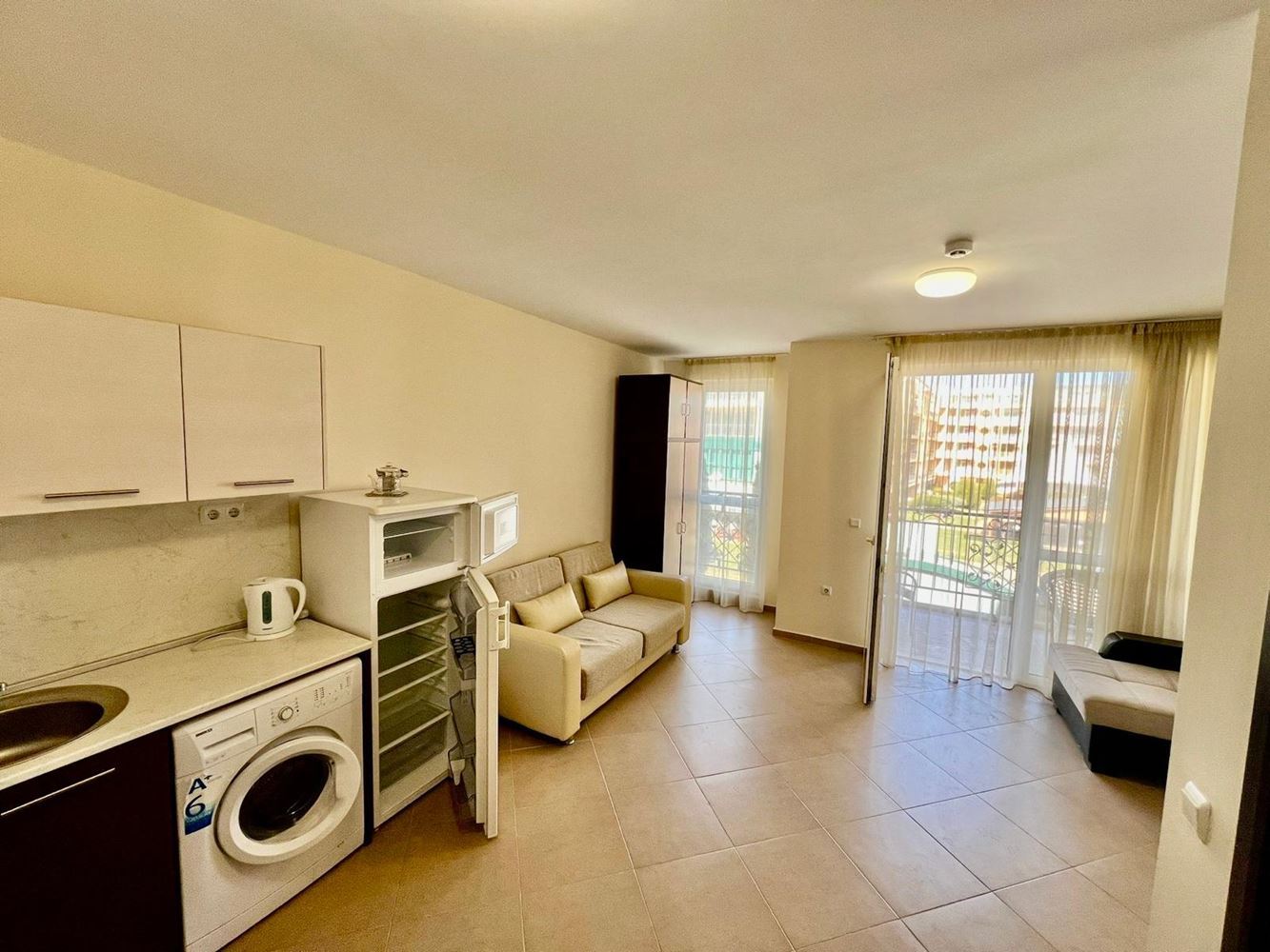 Fully Furnished Studio in Sunny Beach – Comfort, Tranquillity and Excellent Amenities