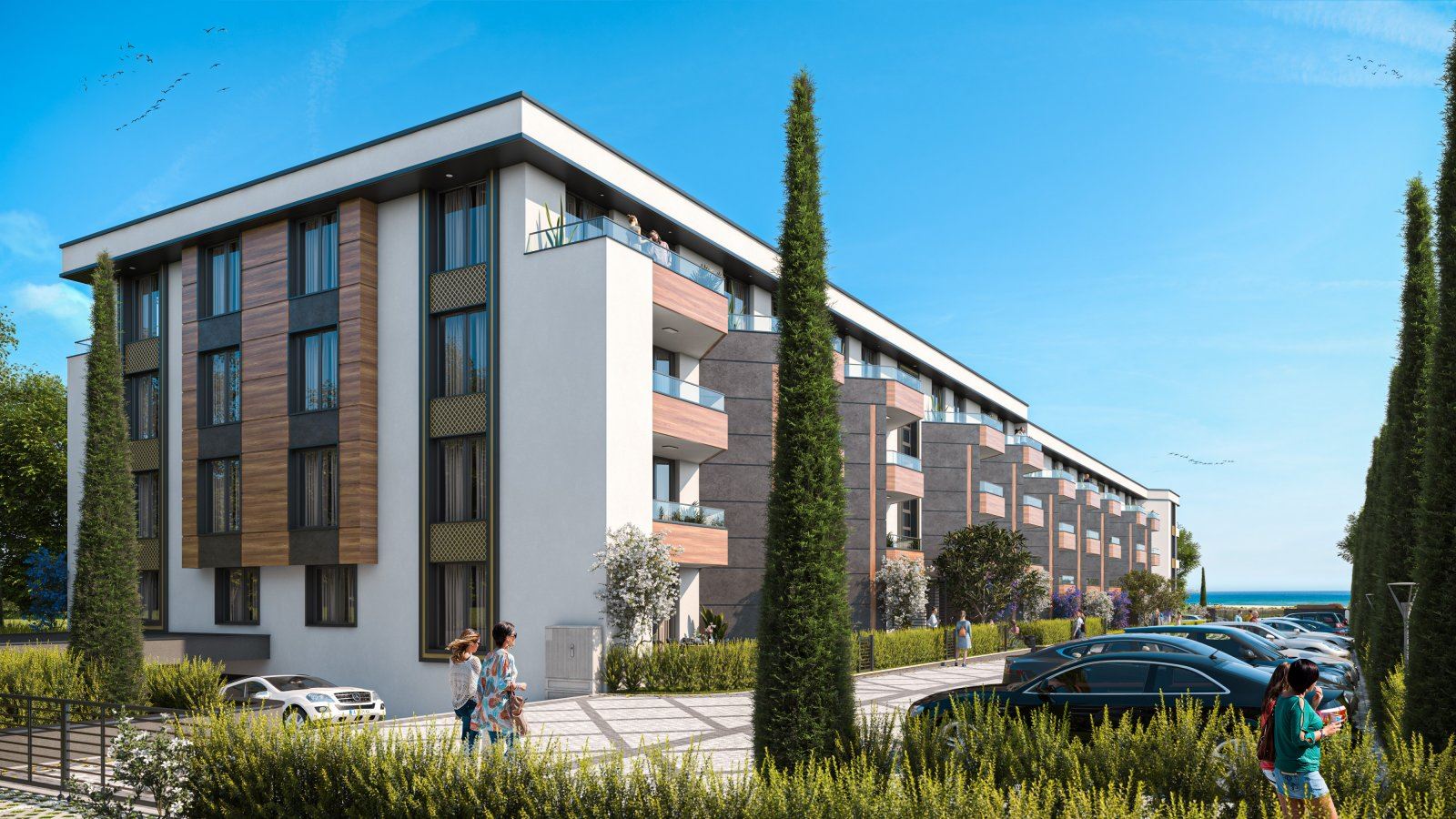 100 Metres from the Sea in Sarafovo – New Studio in a Complex with Spacious Green Areas