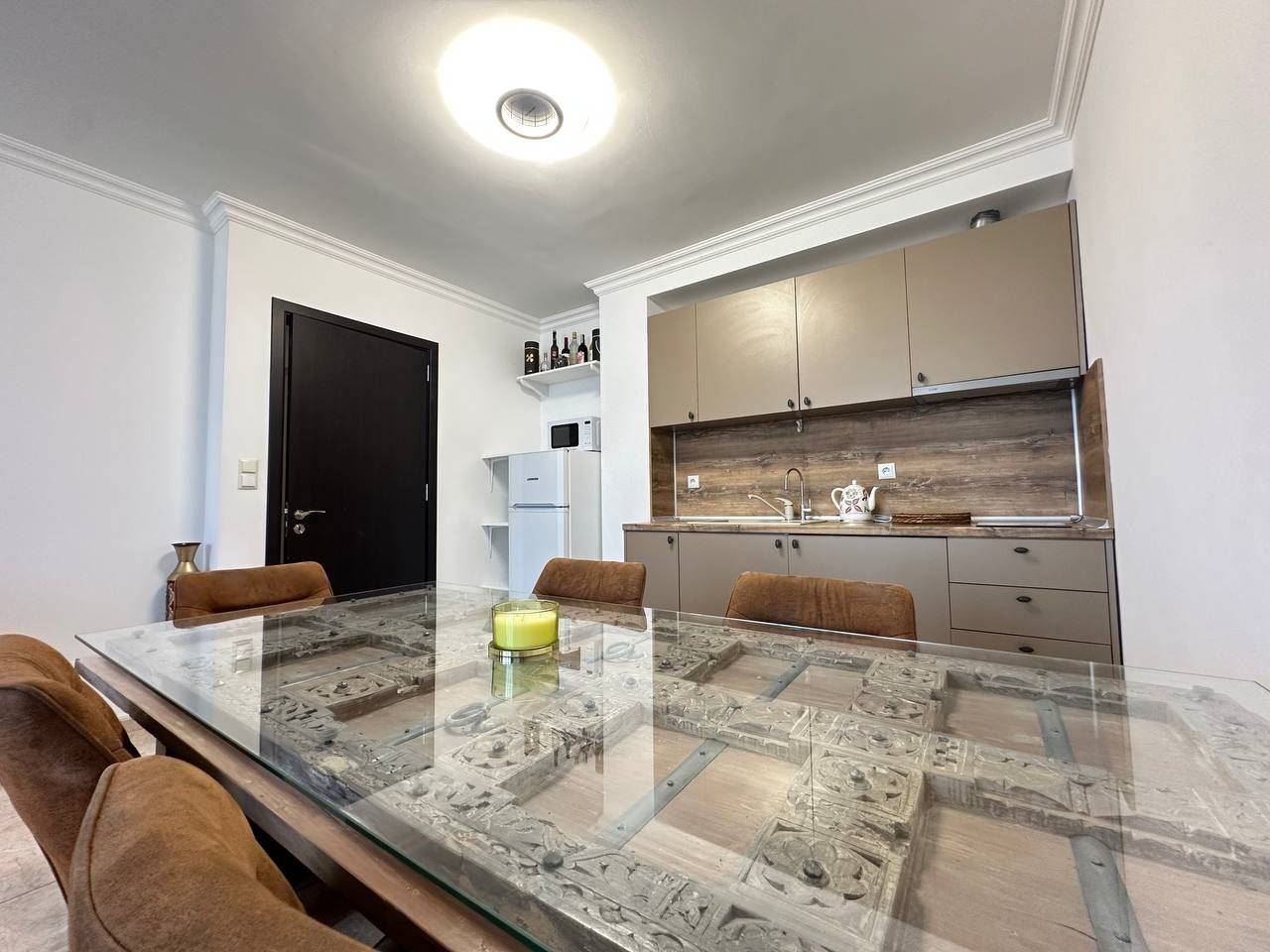 Two-Bedroom Apartment with Sea View 200 m from the Beach in Sveti Vlas