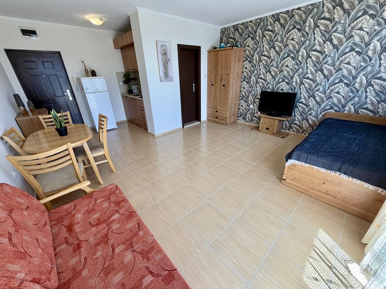 Panoramic studio with breathtaking sea view in Nessebar – ready to move in