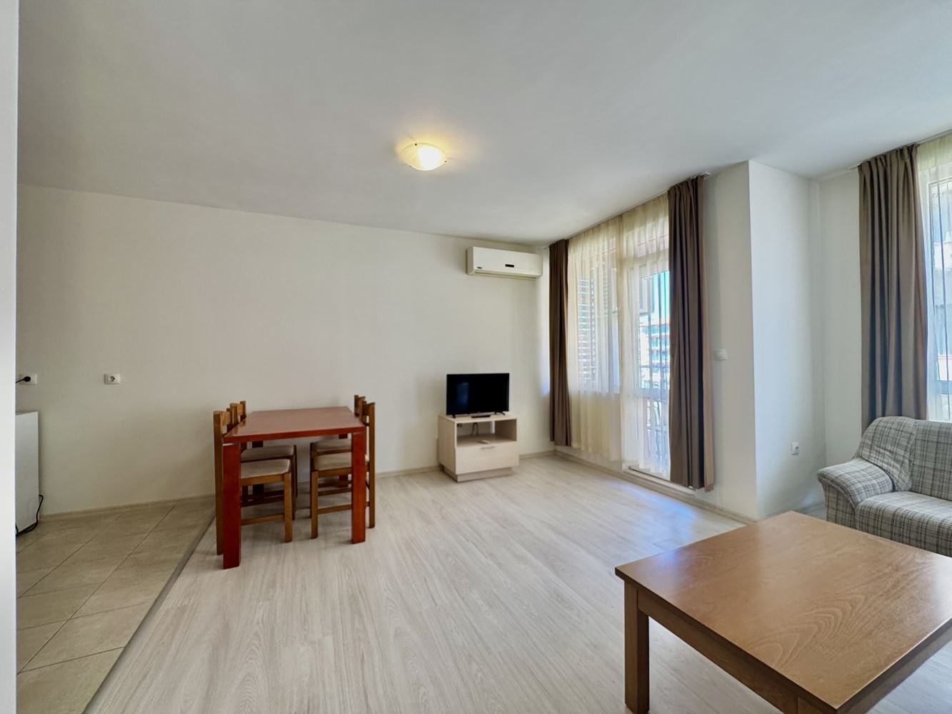 Discover your new seaside home - a two-bedroom apartment in the central part of Sunny Beach