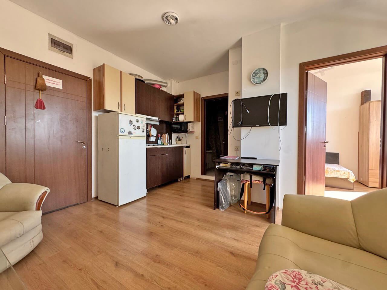 Your seaside home in Sunny Beach – cozy one-bedroom apartment with a swimming pool and amenities for the whole family