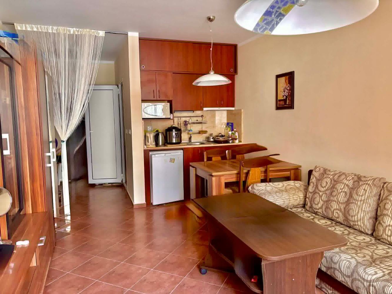 Sunny studio in Pomorie – only 400 m from the sea, close to the sanatorium