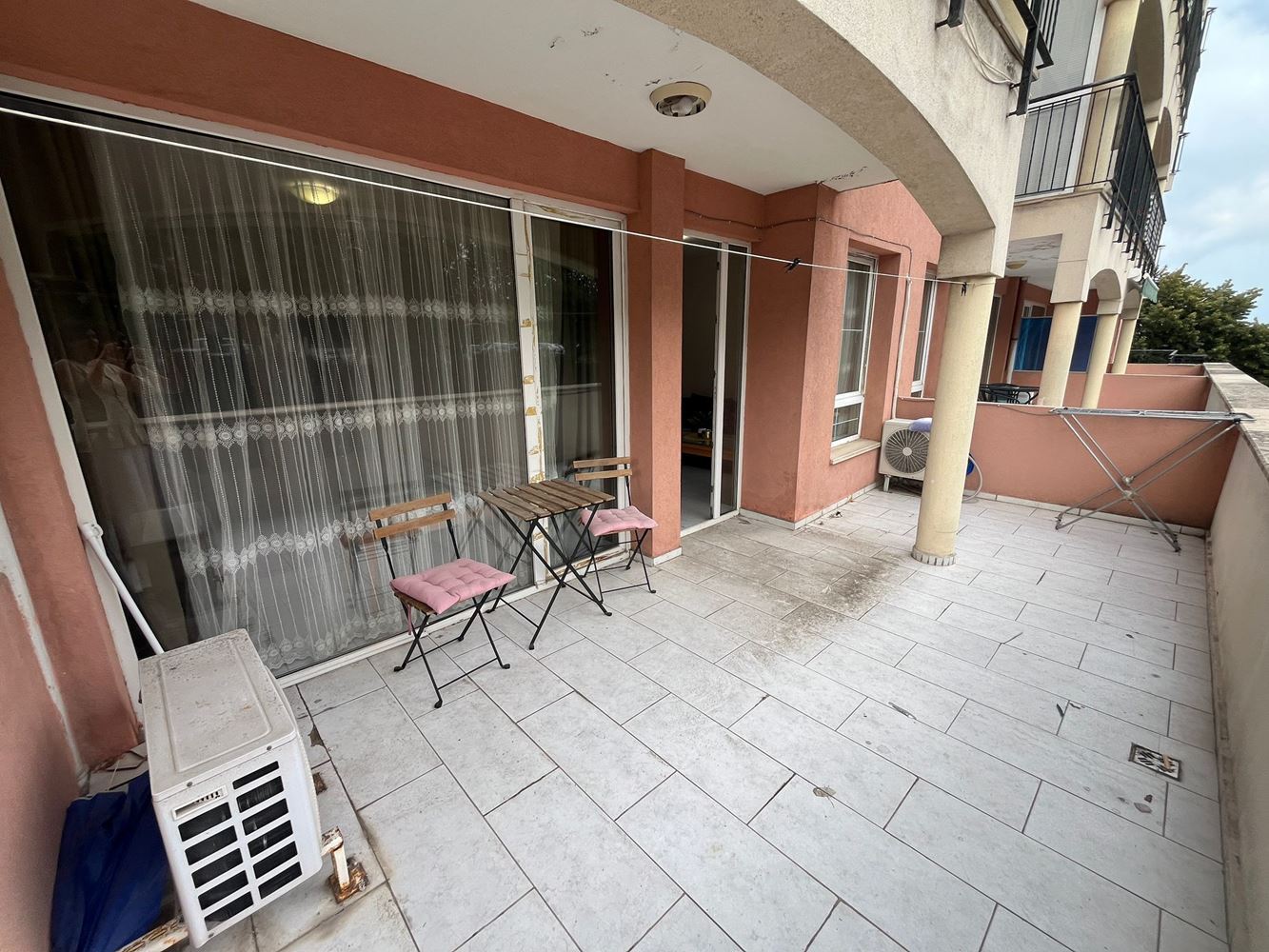 Excellent one-bedroom apartment in the heart of Nessebar with a large terrace and beautiful view