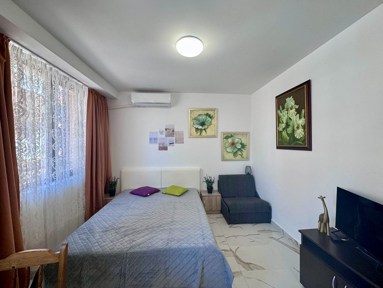 Modern Studio Without Maintenance Fee in Nessebar – Excellent Opportunity for a Private Home, Holiday Property, or Investment