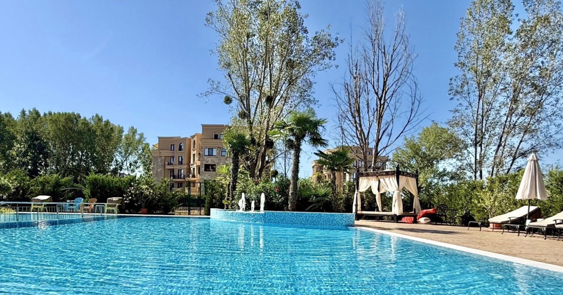 Three-room Apartment with a Large Panoramic Terrace in a Stylish Complex in Sunny Beach