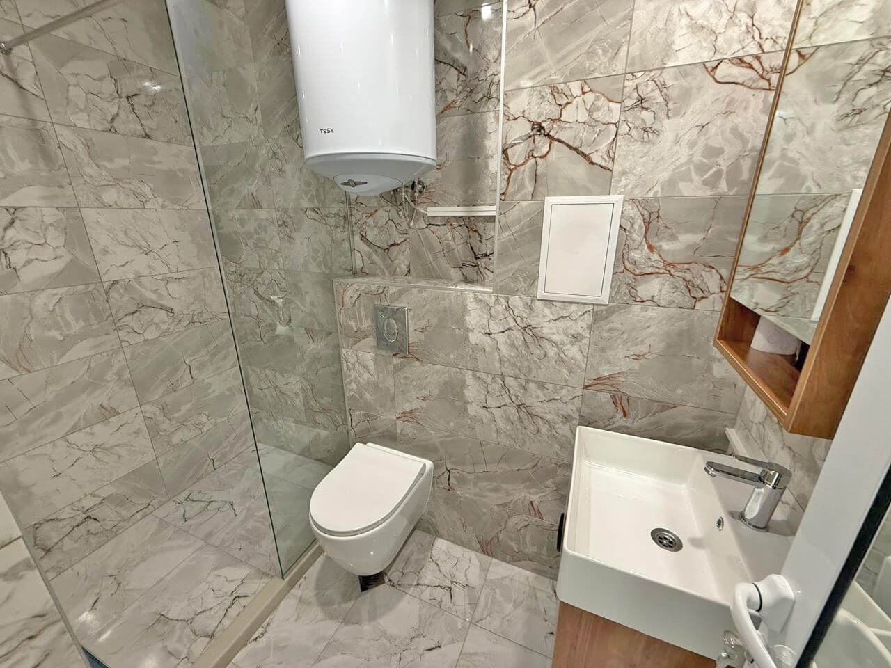 Luxuriously furnished one-bedroom apartment in Sunny Beach – peace, greenery, and excellent location