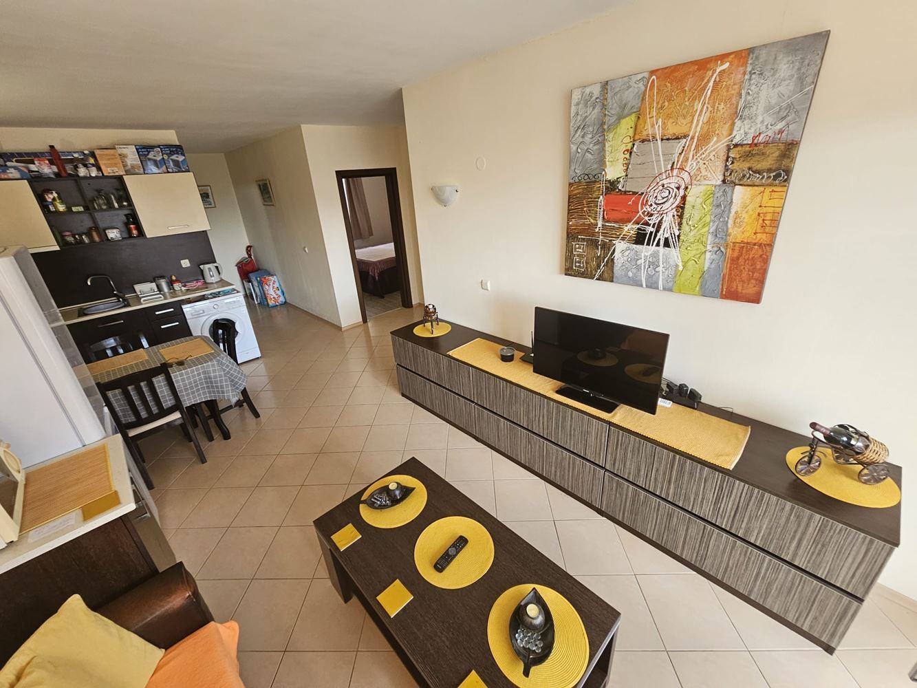 Spacious Apartment with Two Bedrooms in Sunny Beach with Excellent Location and Amenities for Year-Round Use