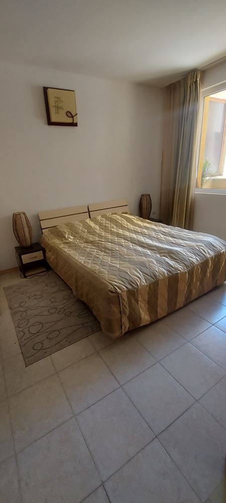 Spacious two-bedroom apartment in a modern complex in the center of Sunny Beach
