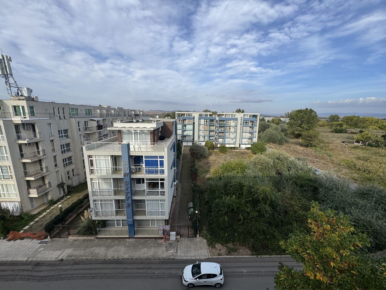 One-bedroom apartment with panoramic views in the heart of Sunny Beach