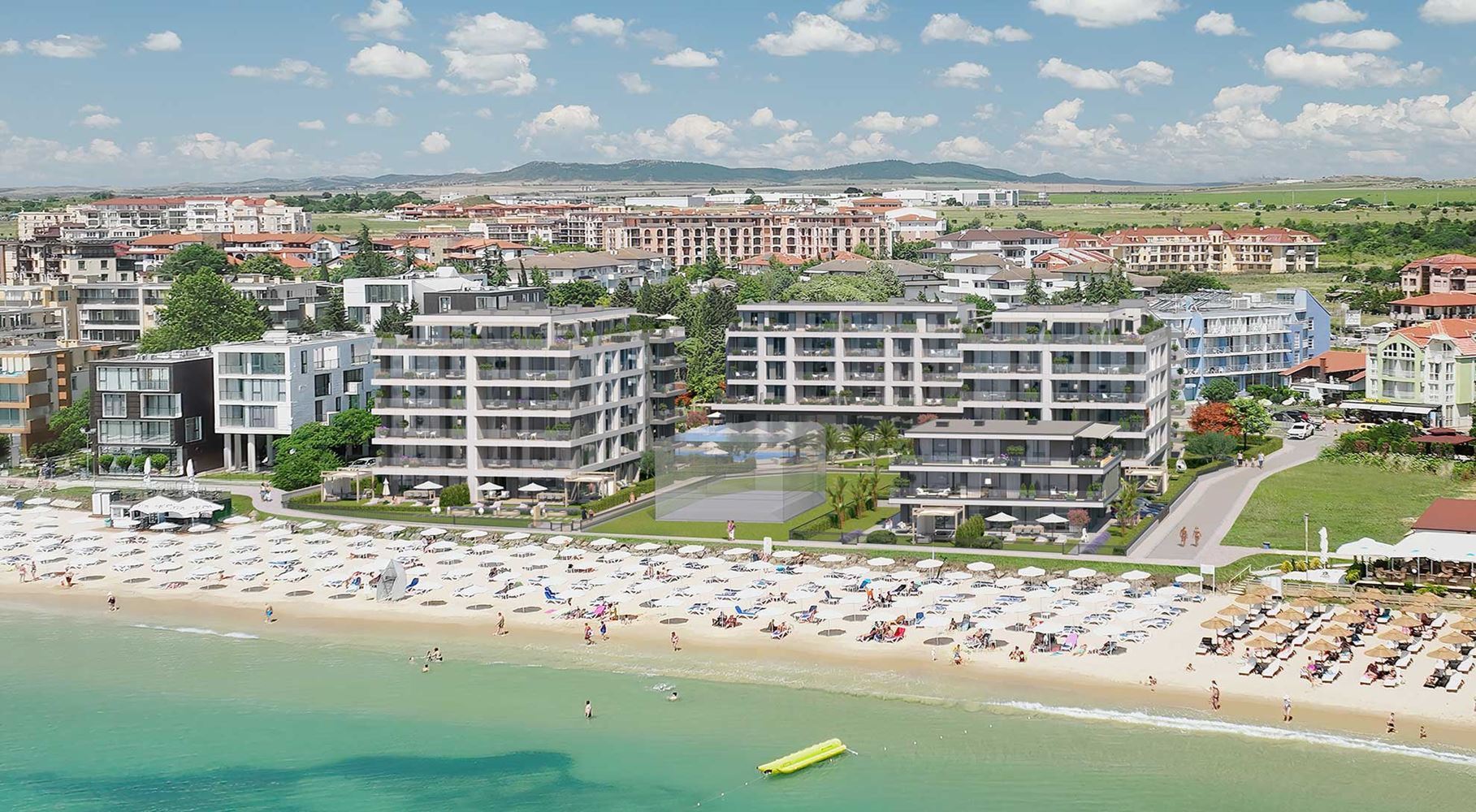 Spacious One-Bedroom Apartment with Direct Panoramic Sea View in Ravda – Premium Comfort and Breathtaking Views from Every Room