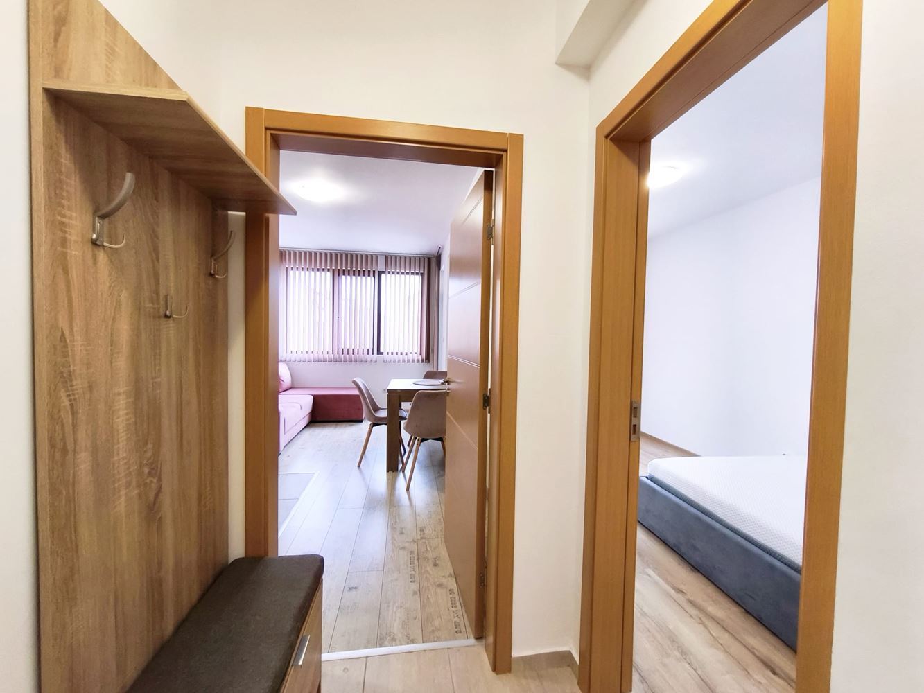 Cozy one-bedroom apartment in the new district of Nessebar – no maintenance fee