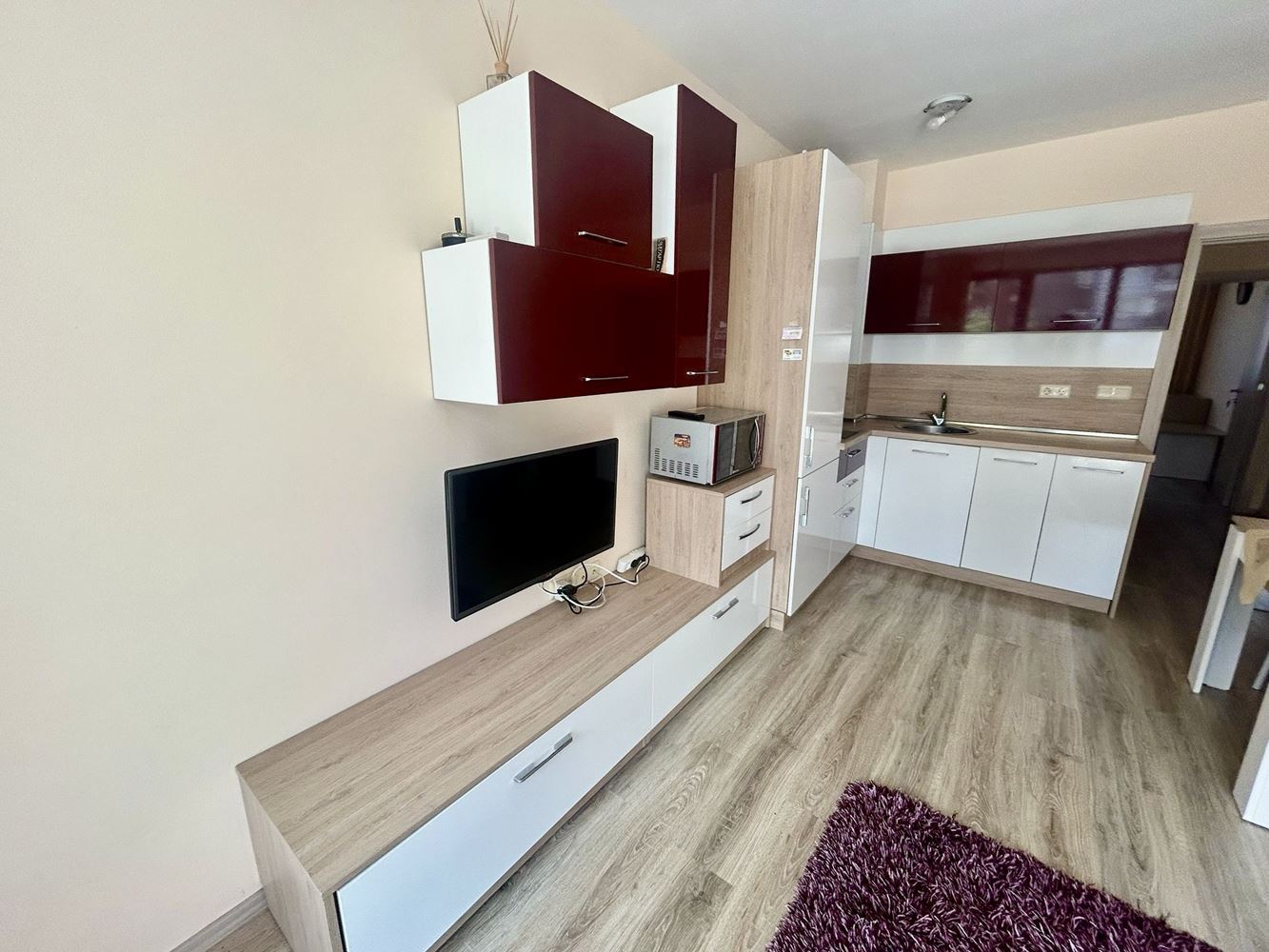 Comfortable one-bedroom apartment with direct access to the pool in Nessebar – an exceptionally convenient offer