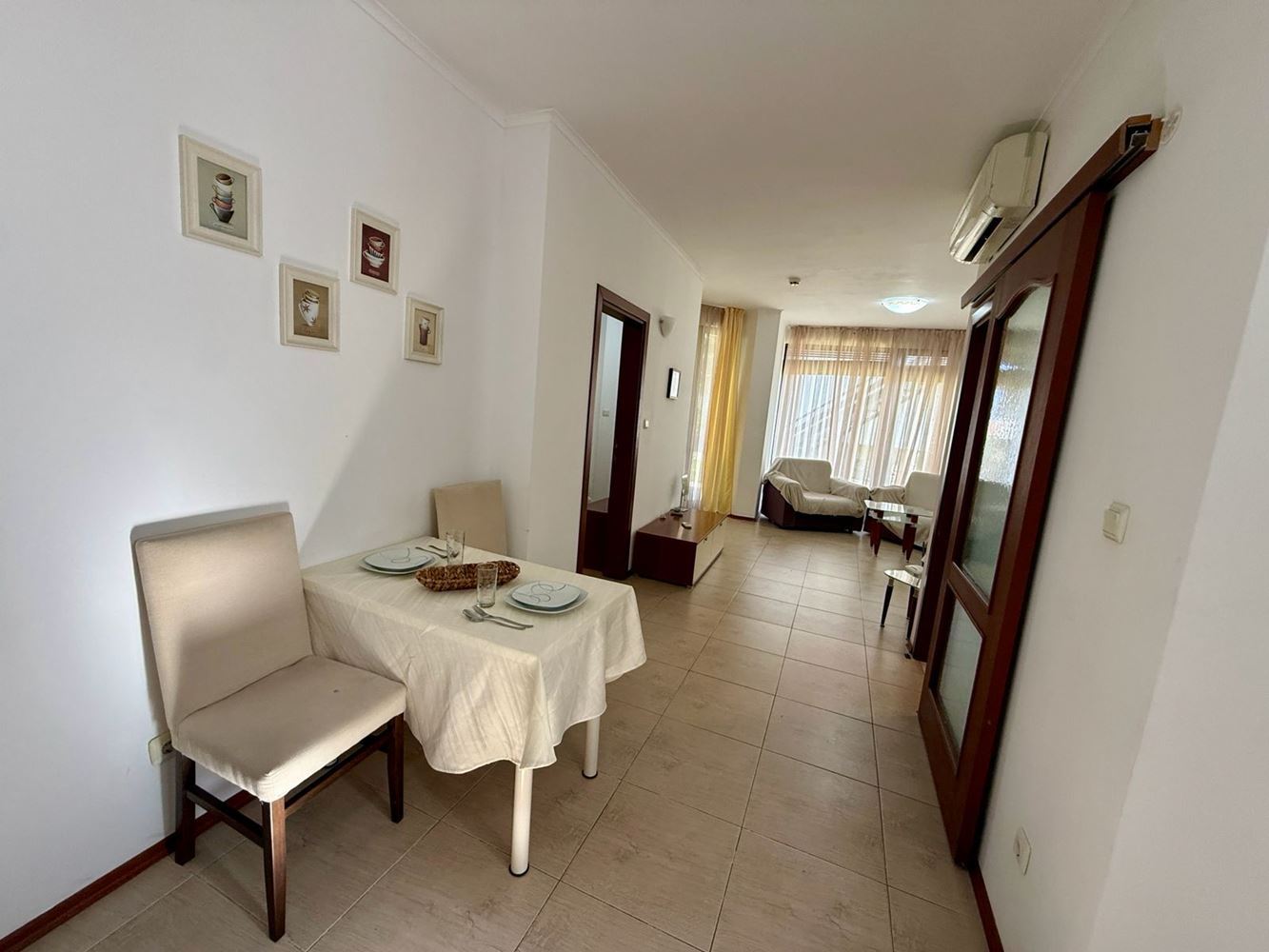 Cozy One-Bedroom Apartment with a Garden and Excellent Amenities in the Sunny Beach Area