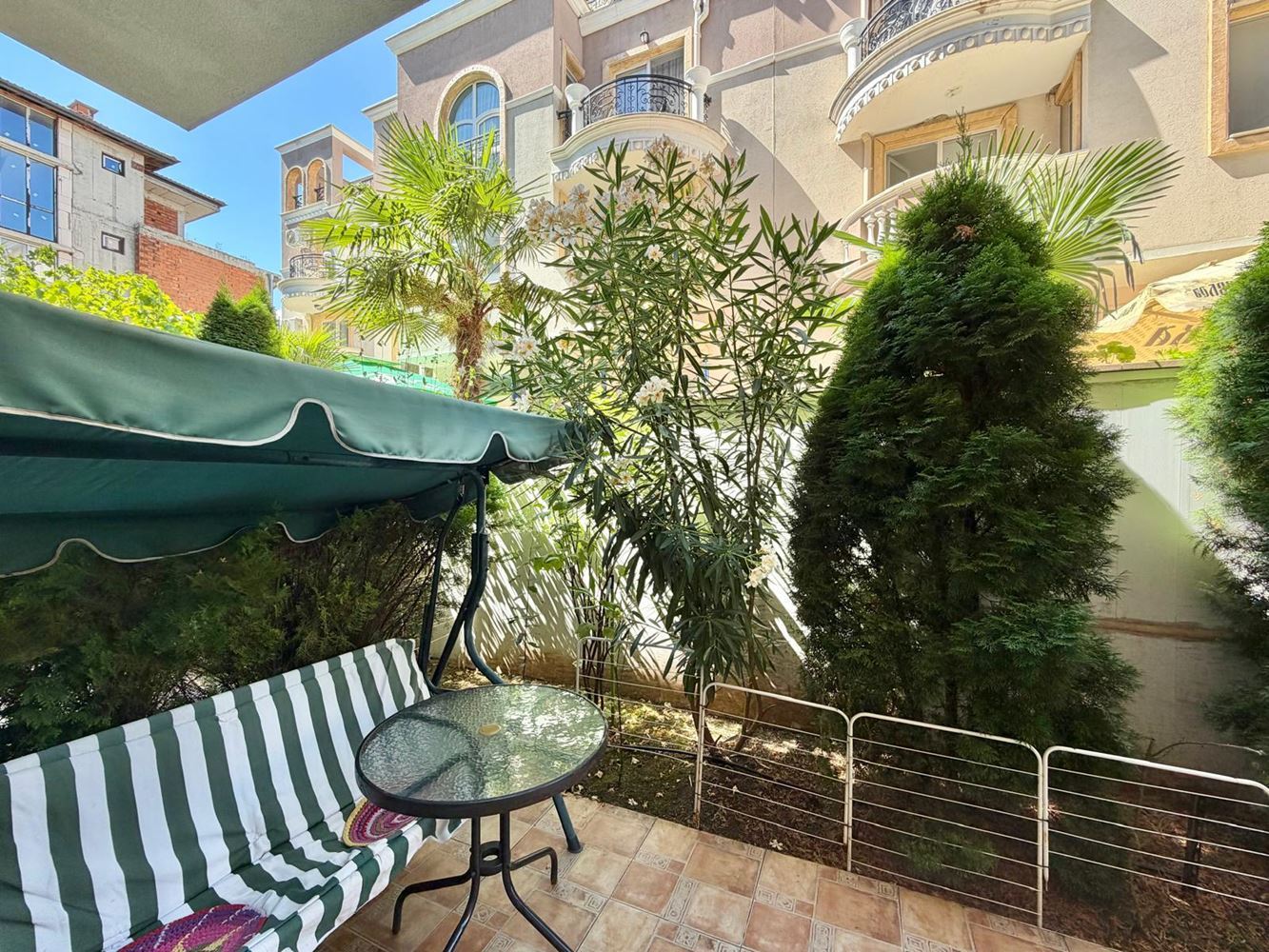 One-Bedroom Apartment with Private Garden in Ravda – Only 200 m from the Sea