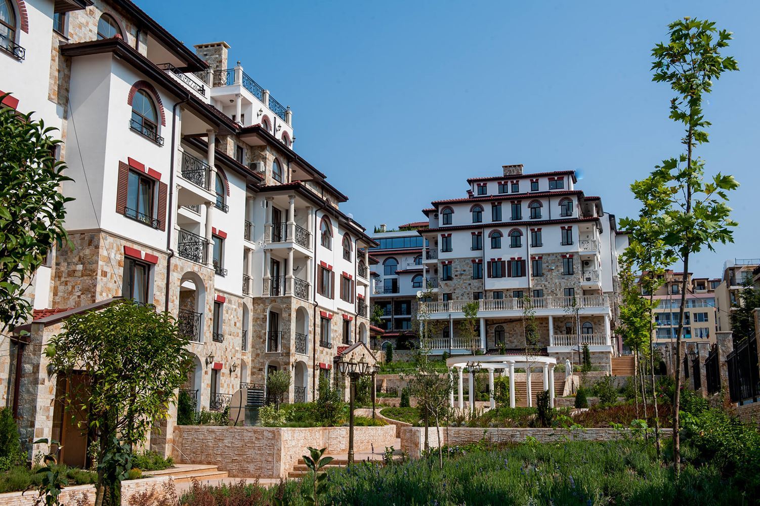 Three-Level Maisonette with Panoramic Sea Views, Private Sauna and Huge Terrace in Sveti Vlas