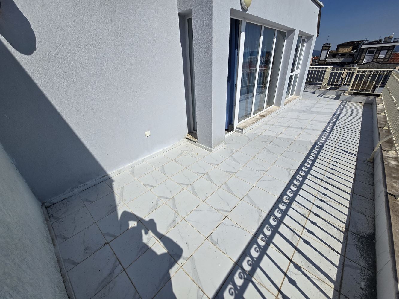 Studio with a Huge Panoramic Terrace and Wonderful View in Nessebar, Cherno More 2 District – No Maintenance Fee