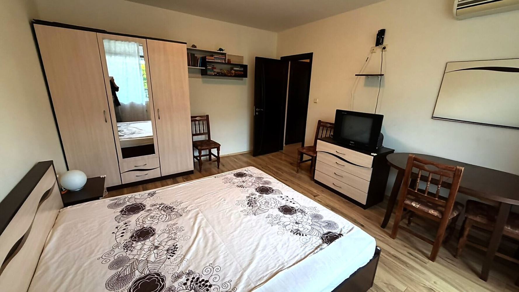Spacious One-Bedroom Apartment with Two Terraces in Sveti Vlas – Fully Furnished and Ready to Move In