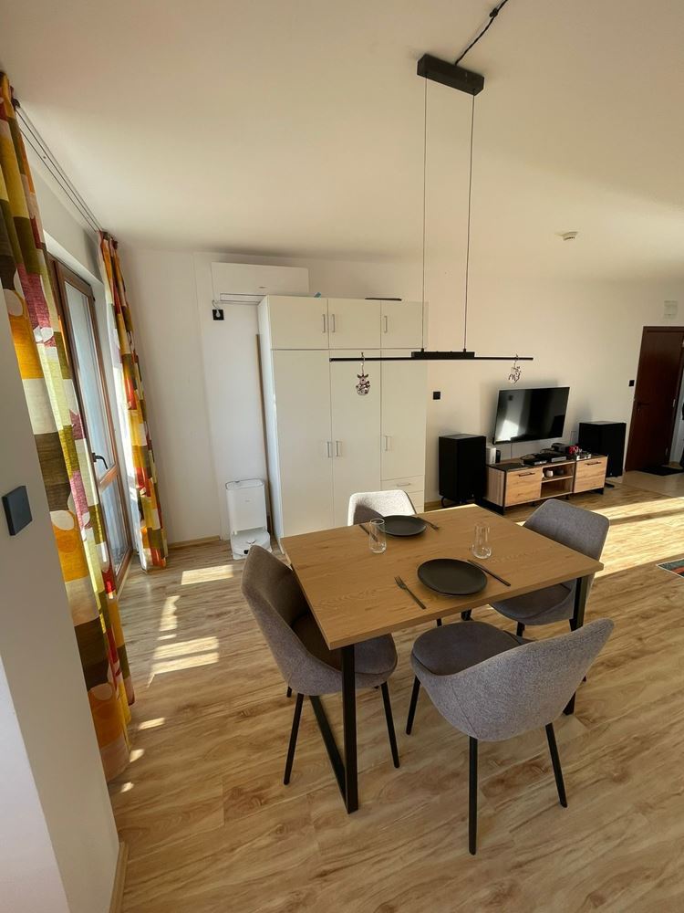 Stylish Studio with Modern Equipment and Partial Sea View in Sunny Beach