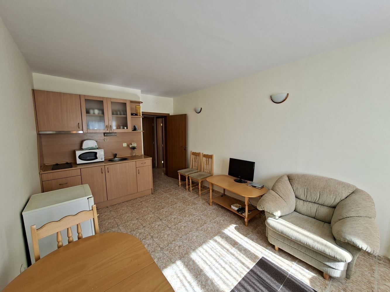 One-Bedroom Apartment 300 Meters from the Sea in Ravda – Excellent Investment and Comfort for the Whole Family