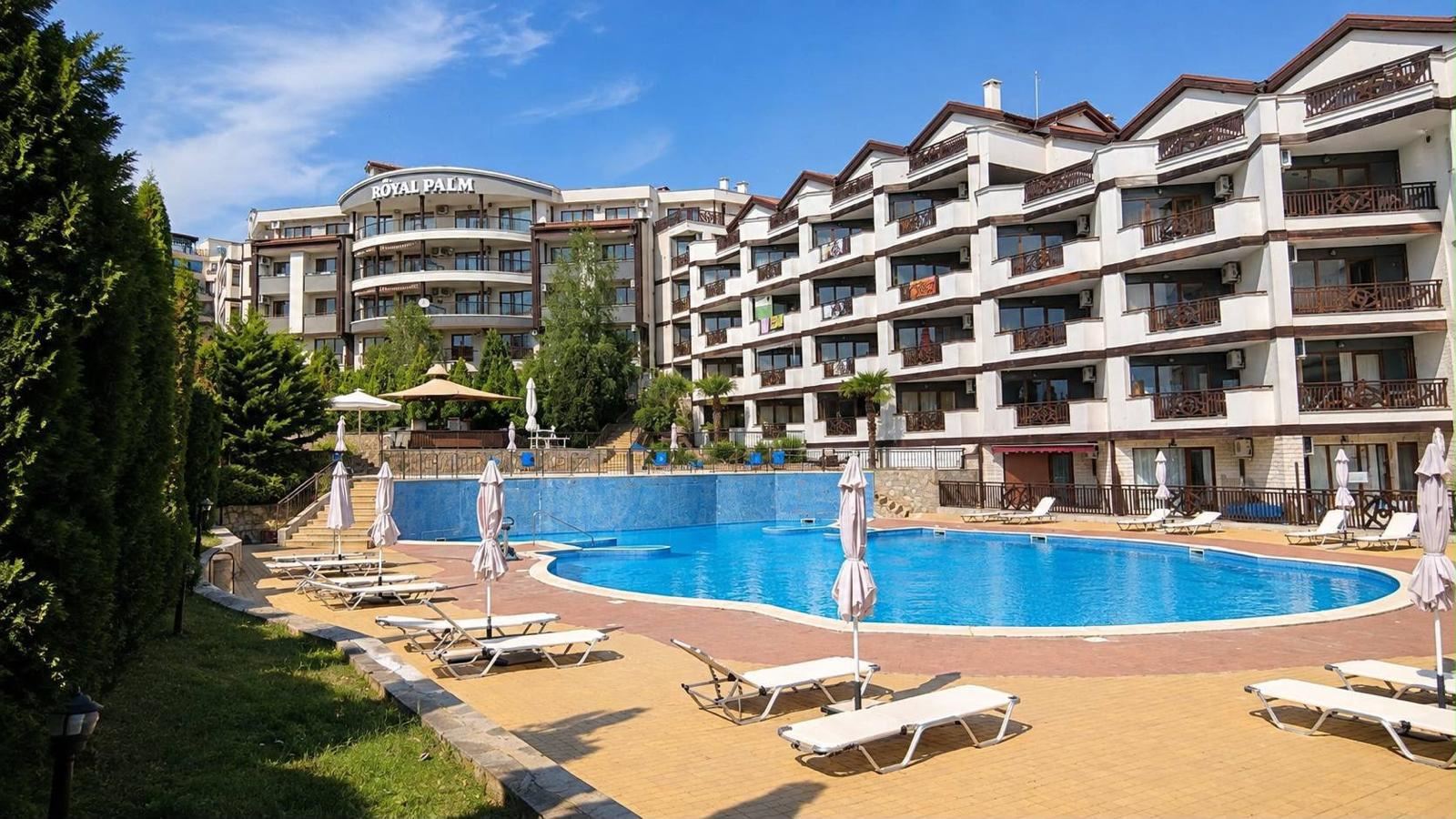 Large Studio with Partial Sea View in Sveti Vlas – Excellent Location and Ready for Use