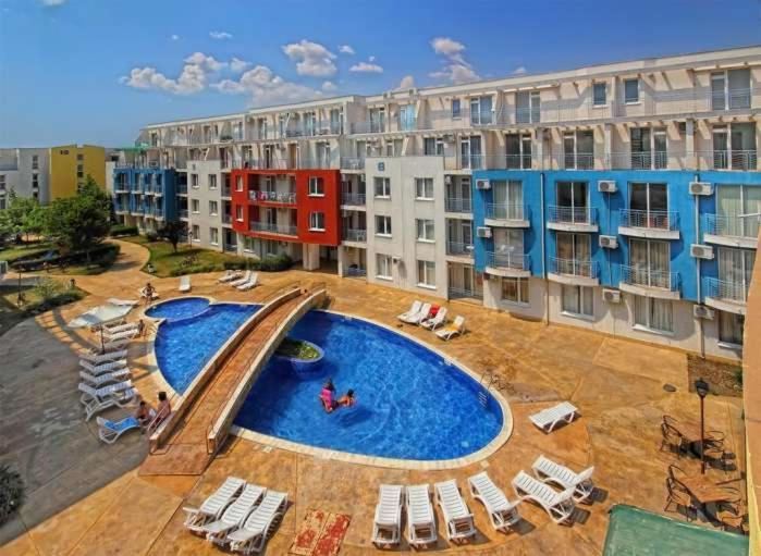 Spacious Two-Bedroom Apartment in a Gated Complex in Sunny Beach