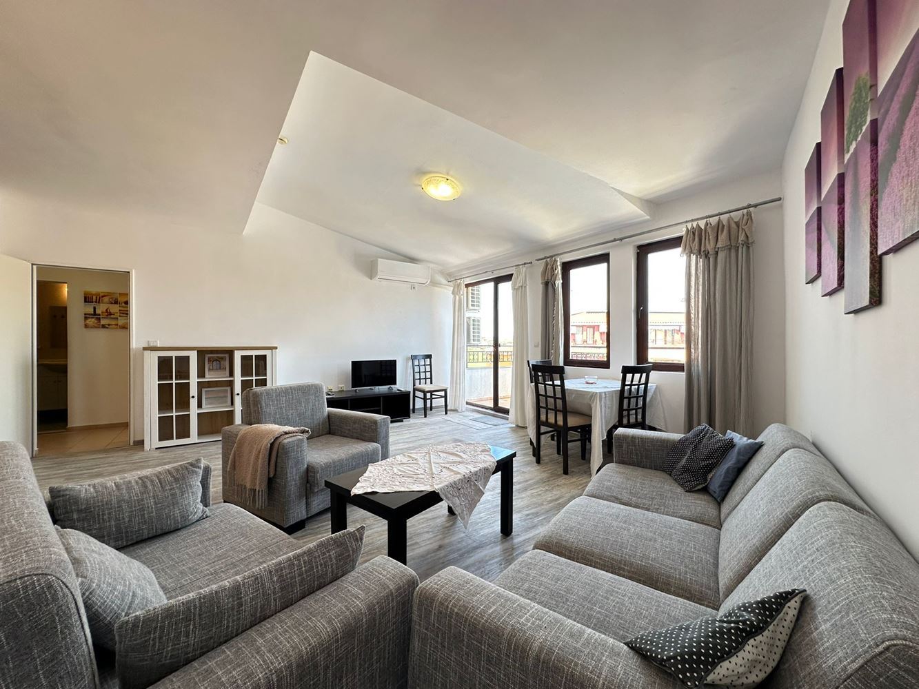 Apartment with One Bedroom on the First Line in Aheloy – Sea Atmosphere, Luxury Amenities and Ready Documents for the Deal