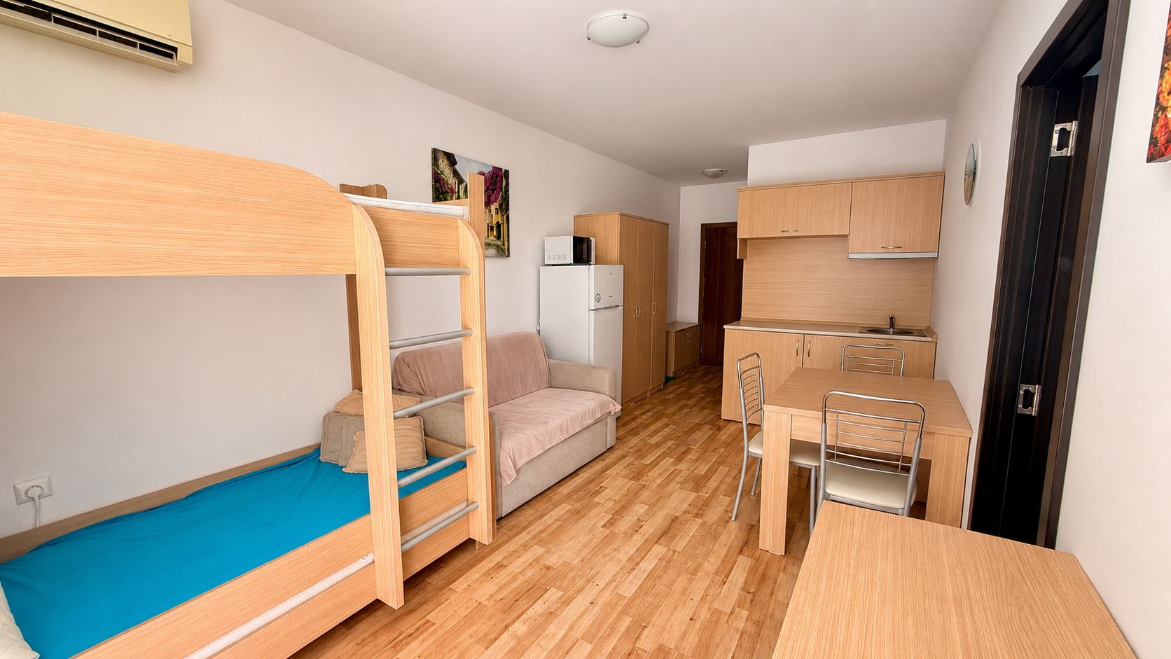 Cozy One-Bedroom Apartment with Pool View in a Quiet Area of Sunny Beach
