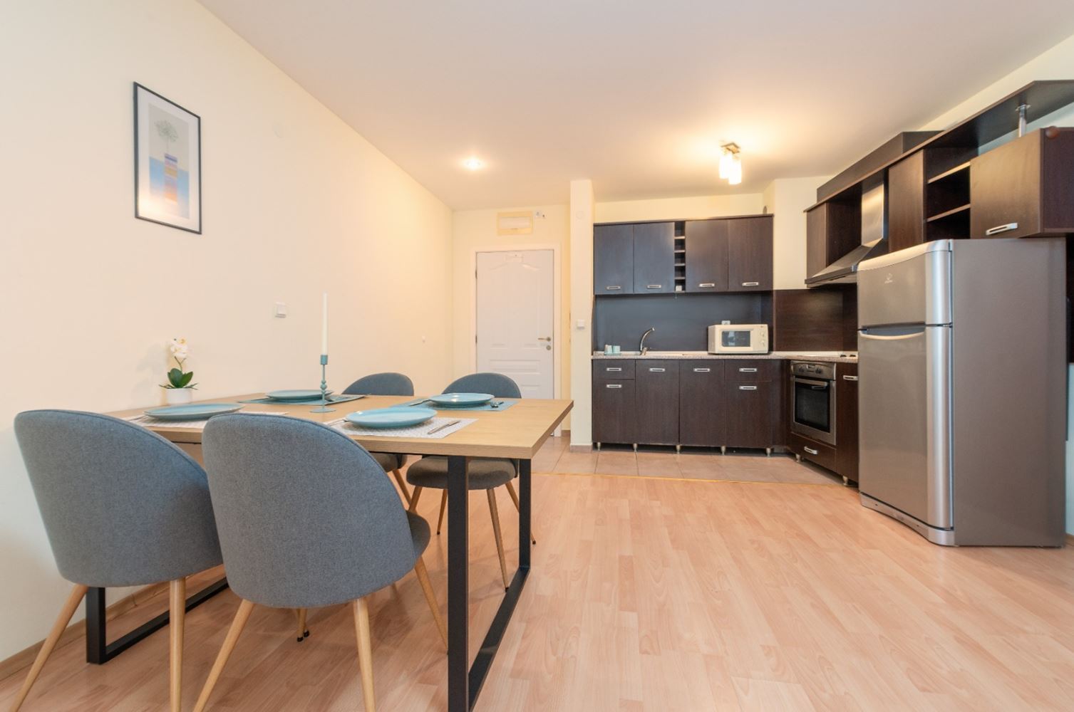 Stylish two-bedroom apartment on the first line with direct sea view in Sveti Vlas – space, luxury and full amenities