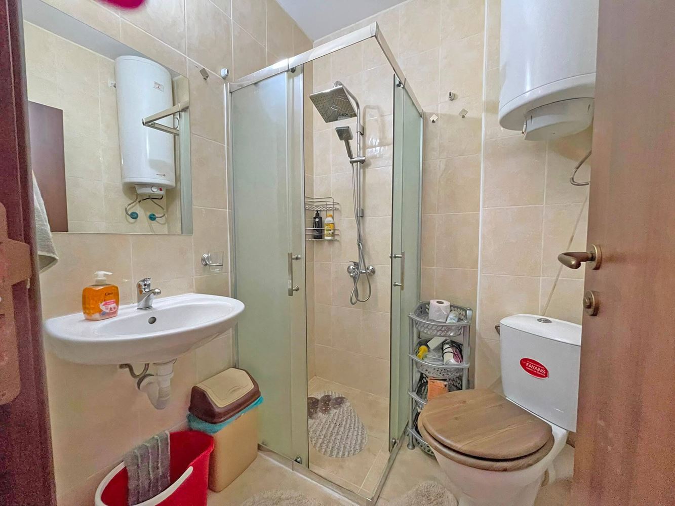 Studio in a well-maintained complex near Sunny Beach with a swimming pool, parking and sports facilities