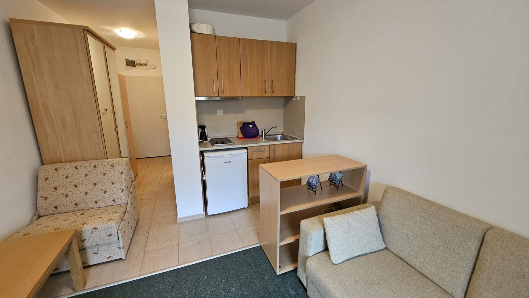 Stylish Studio with Excellent Amenities on the First Sea Line in Aheloy – Ready for Your Seaside Home