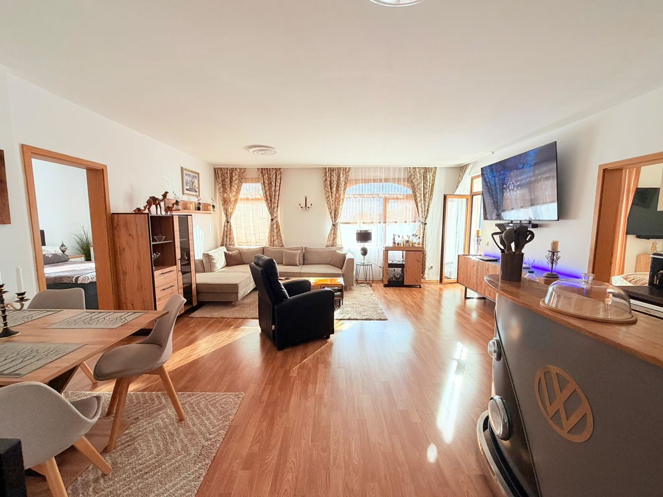 Luxury Two-Bedroom Apartment with Pool View in Aheloy – Fully Furnished and Ready to Move In