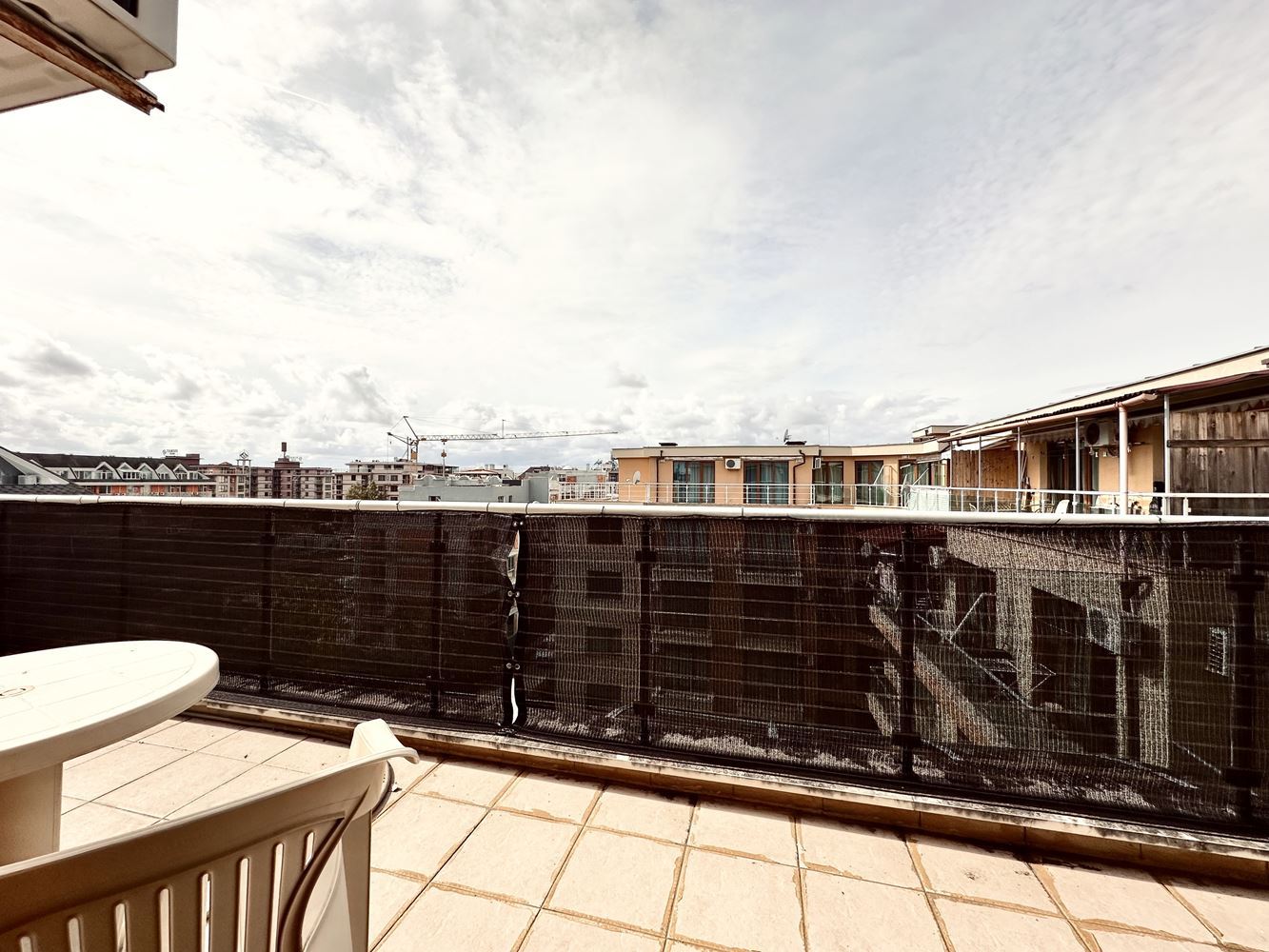Spacious Studio with Impressive Panoramic Terrace in Sunny Beach