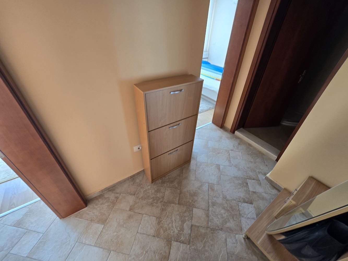 Panoramic Sea View on the First Line – Furnished One-Bedroom Apartment in Sveti Vlas
