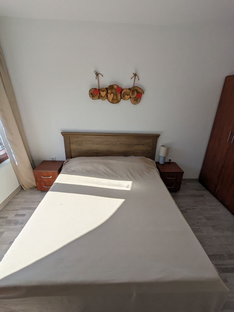 One-bedroom apartment with direct sea view in a luxury first-line complex in Aheloy