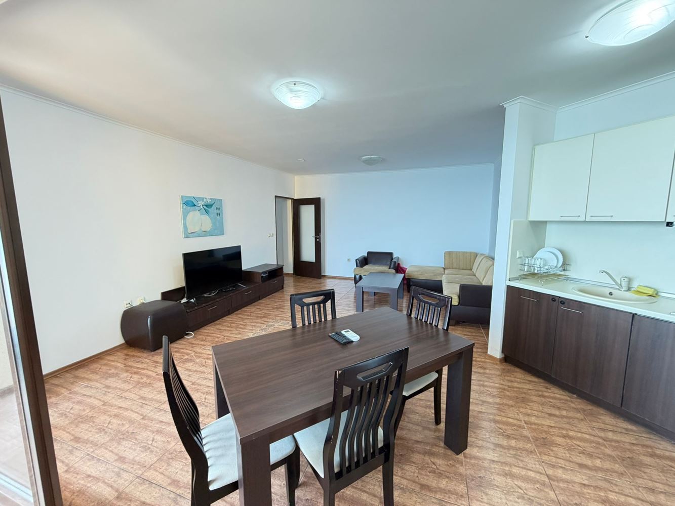 Three-room Apartment with Direct Sea Views on the First Line in Nessebar