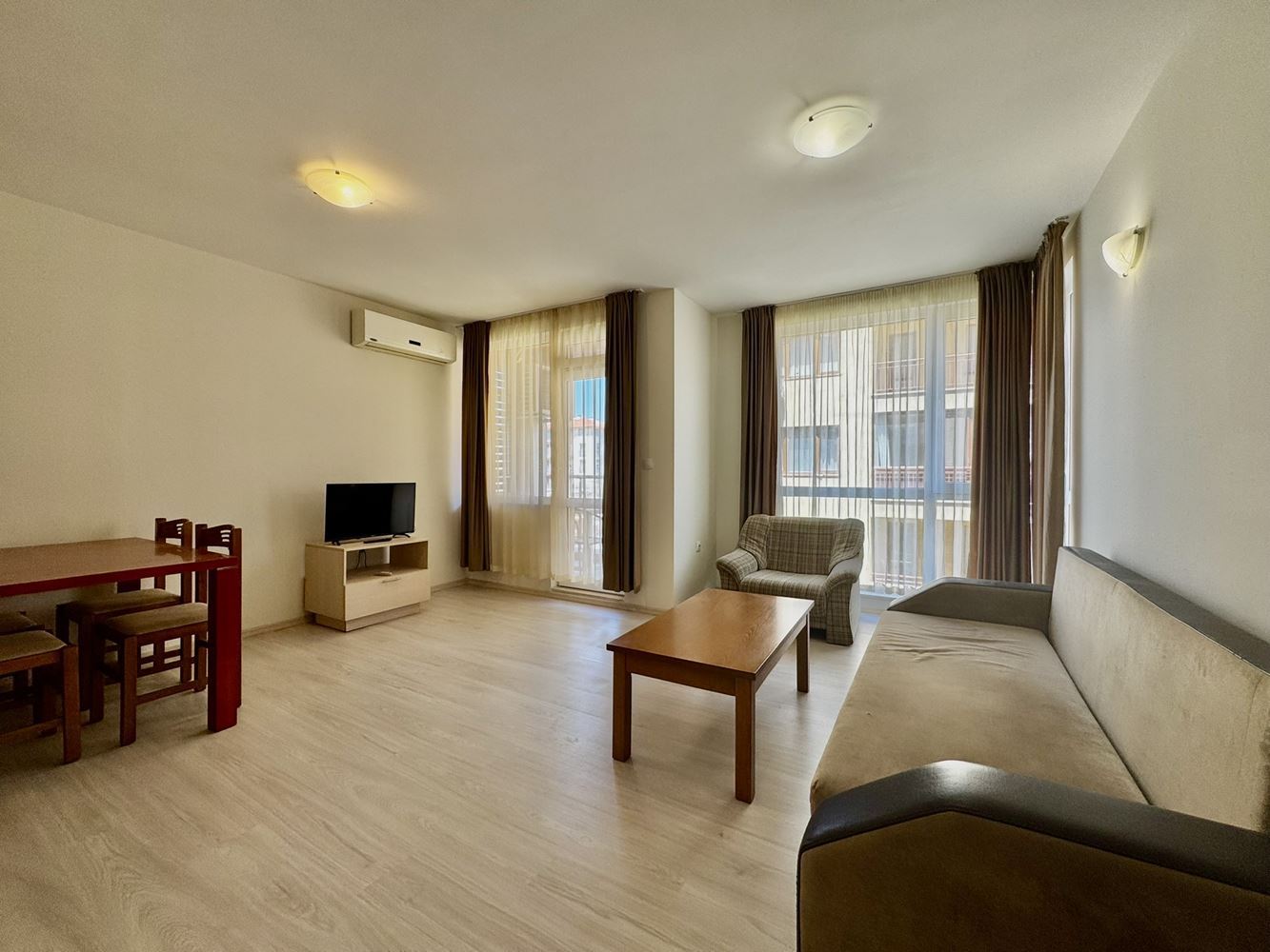 Discover your new seaside home - a two-bedroom apartment in the central part of Sunny Beach