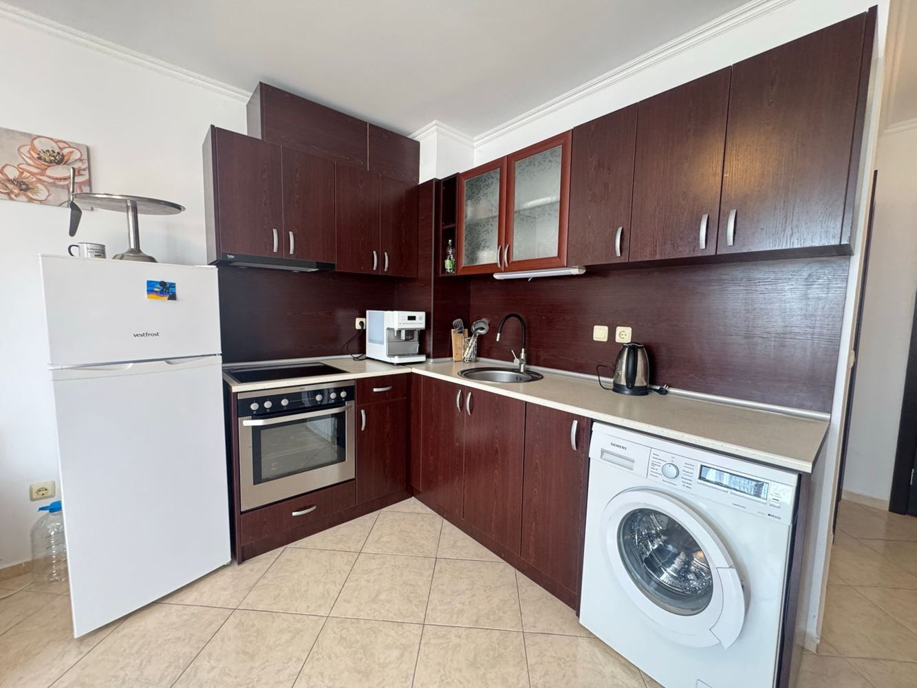 One-Bedroom Apartment in a Gated Complex in Aheloy – Fully Furnished and Ready to Move In