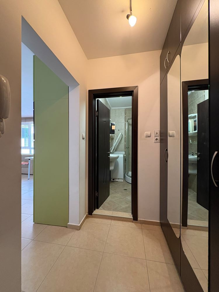 Furnished Studio 200 Metres from the Sea in Pomorie – Excellent Location and Comfort