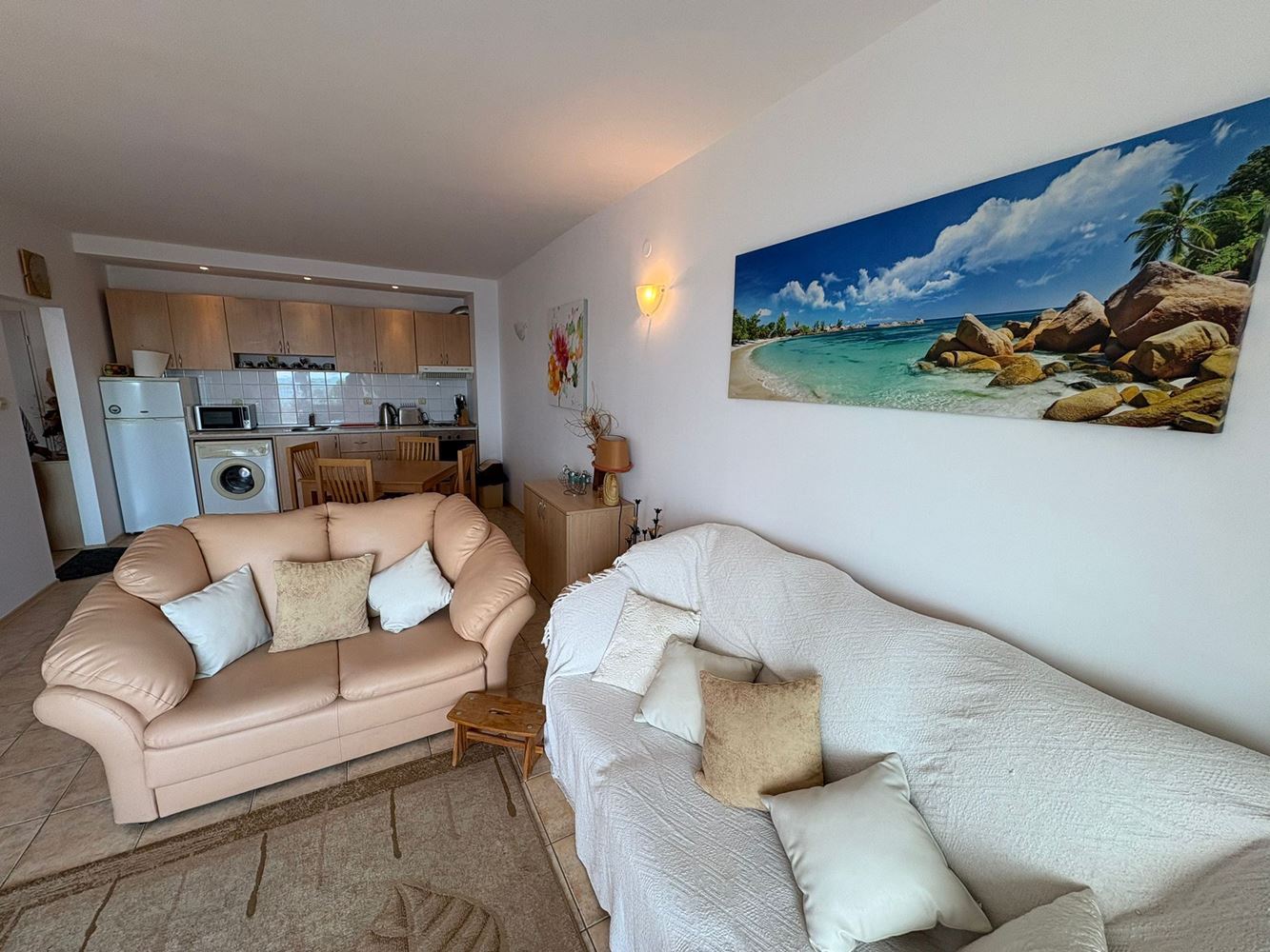One-Bedroom Apartment with Direct Sea View in Sveti Vlas – Comfort, Tranquility and Resort Lifestyle